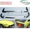 Datsun 240Z 260Z 280Z bumpers with rubber, with overriders