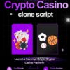 Enterprise-Grade Crypto Casino Clone Script for iGaming Success